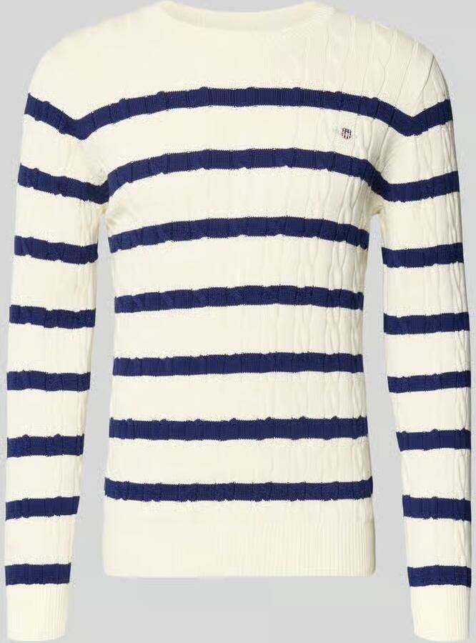 Gant Slim fit pullover in gebreide look