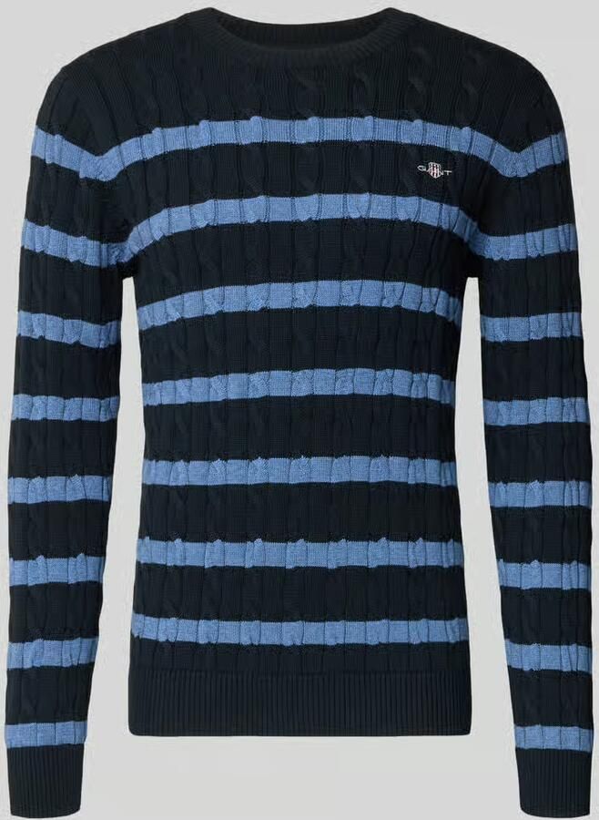 Gant Slim fit pullover in gebreide look