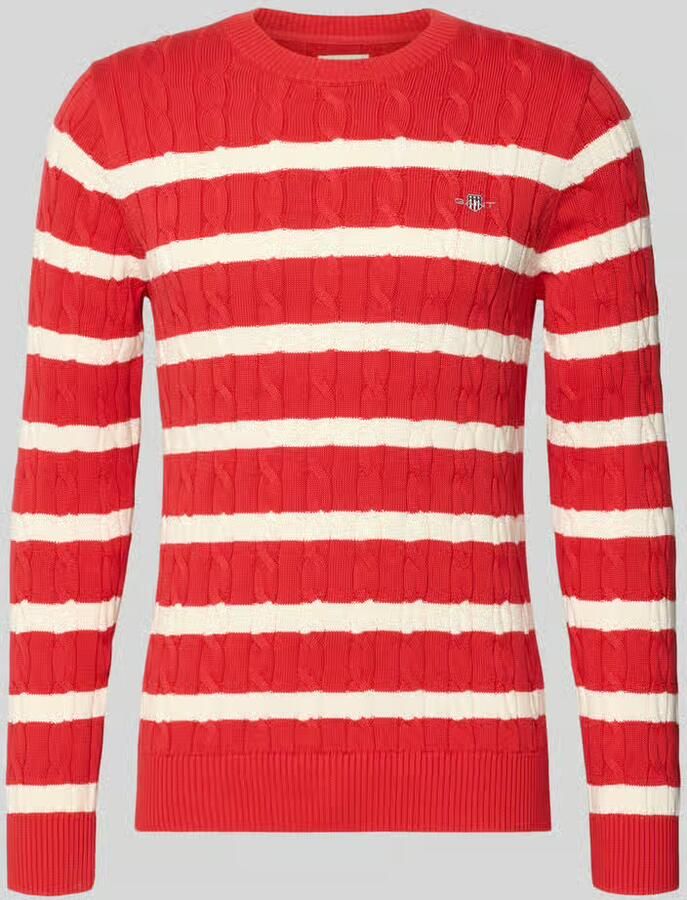 Gant Slim fit pullover in gebreide look