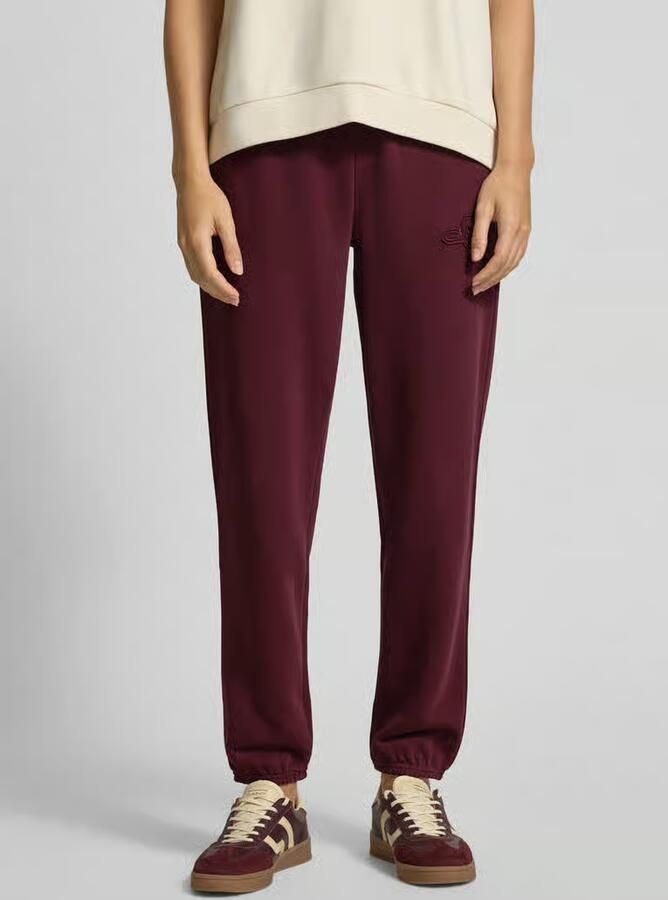 Gant Slim fit sweatpants met logopatch model 'Tonal' - Foto 2