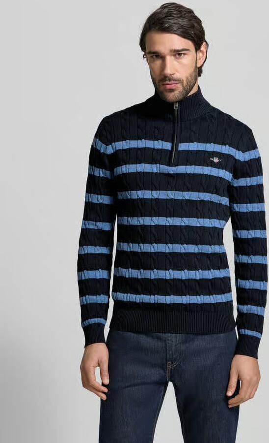 Gant Slim Fit troyer in brei-look - Foto 3