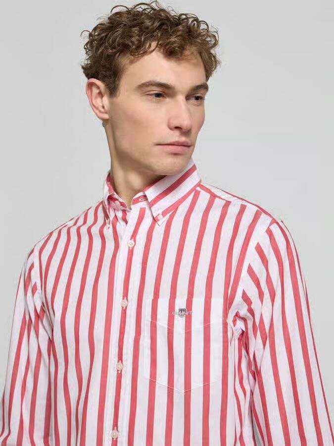 Gant Slim fit vrijetijdsoverhemd met borstzak - Foto 2