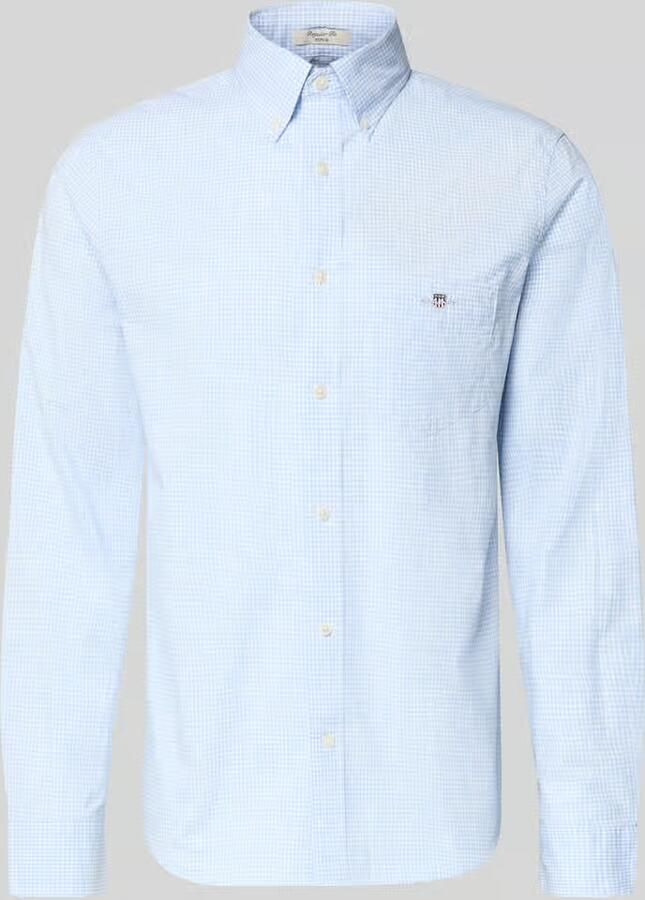 Gant Slim fit vrijetijdsoverhemd met logostitching