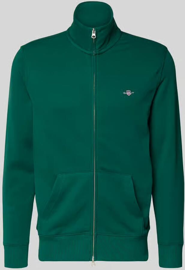 Gant Sweatjack met labelstitching