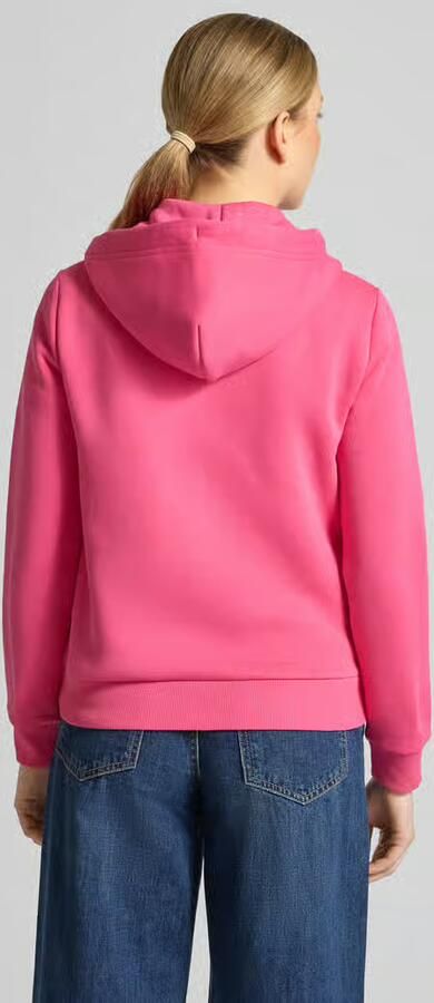 Gant sweatjack met tweewegritssluiting en labelpatch - Foto 3