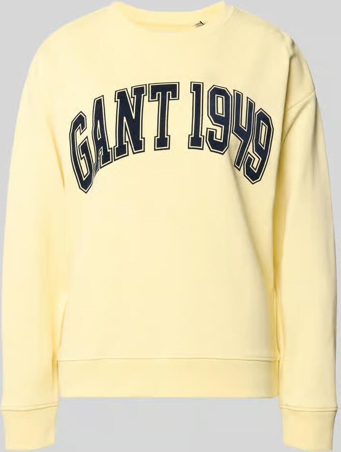 Gant Poloshirt REG SHIELD LS PIQUE RUGGER met logoborduursel op de borst - Foto 8