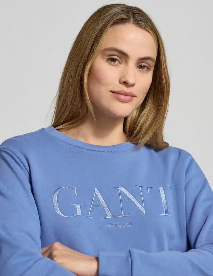 Gant Poloshirt REG SHIELD LS PIQUE RUGGER met logoborduursel op de borst - Foto 7
