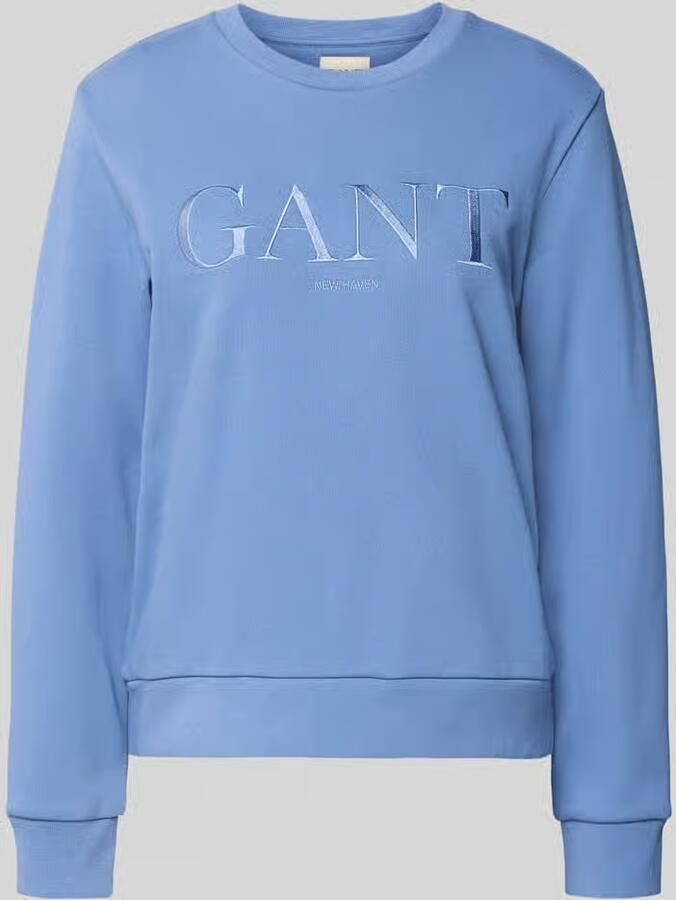 Gant Poloshirt REG SHIELD LS PIQUE RUGGER met logoborduursel op de borst - Foto 9