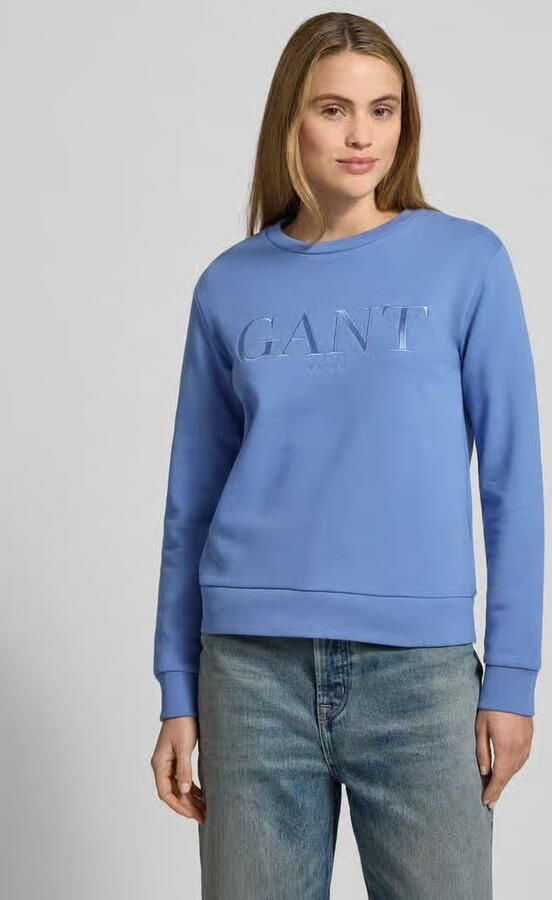 Gant Poloshirt REG SHIELD LS PIQUE RUGGER met logoborduursel op de borst - Foto 9