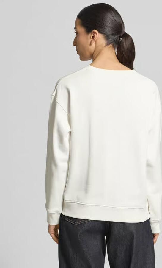 Gant regular fit blouse van mix van katoen en linnen met opstaande kraag - Foto 15