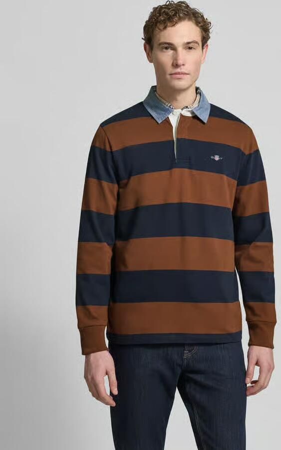 Gant Sweatshirt met labelstitching - Foto 3