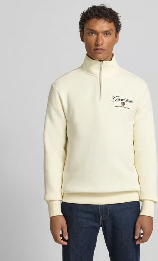 Gant Sweatshirt met opstaande kraag en ritssluiting - Foto 9
