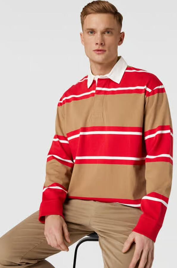 Gant Sweatshirt met polokraag