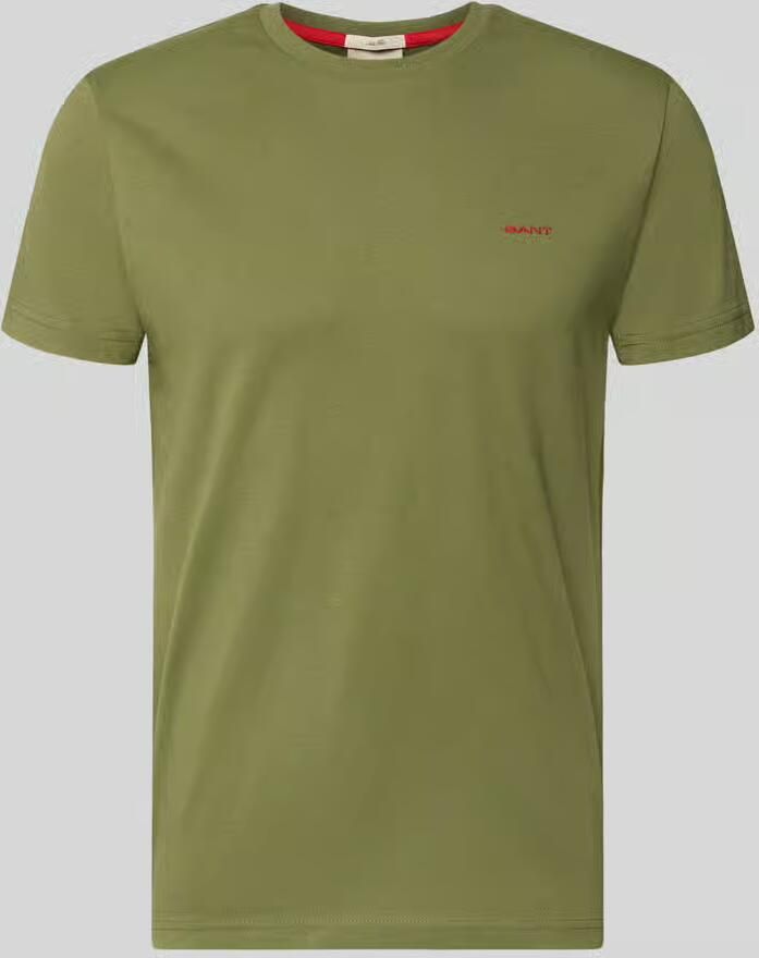 Gant Contrast Piqué Poloshirt Herb Groen - Foto 7