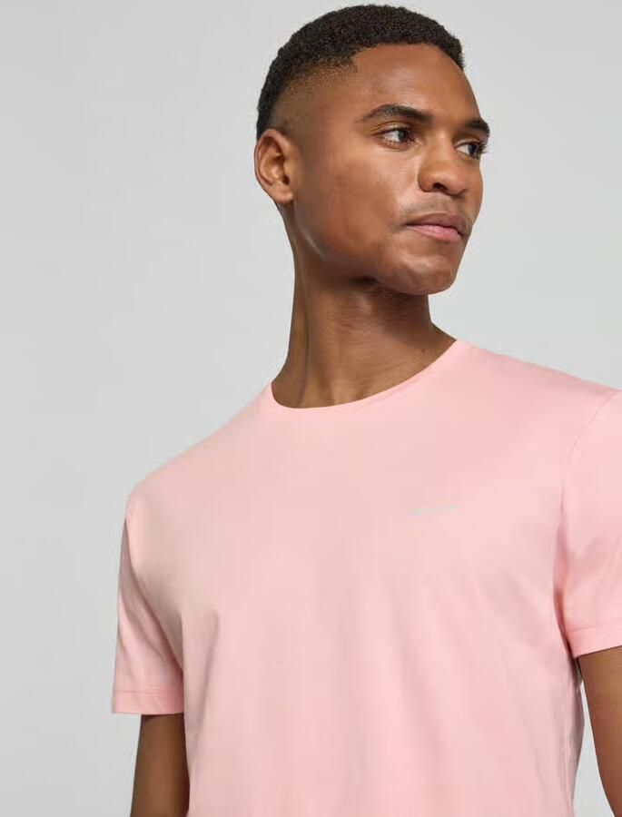 Gant Poloshirt REG CONTRAST PIQUE SS RUGGER met contrastkleurige inzetten - Foto 15