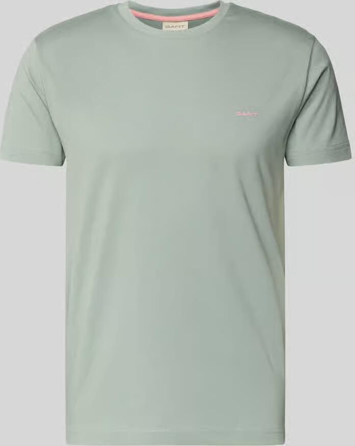 Gant Polo Shirt Korte Mouw Contrast Piqué Poloshirt Vintage Blauw - Foto 4