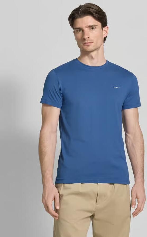 Gant Regular fit poloshirt met gestikt logo - Foto 7