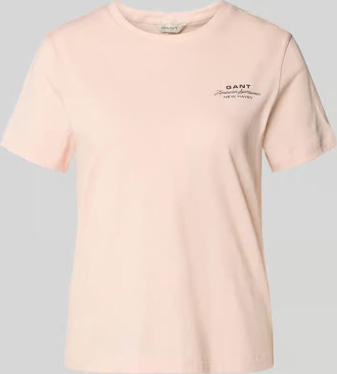 Gant Relaxed fit blouse met verborgen knoopsluiting en 3 4-mouw - Foto 13