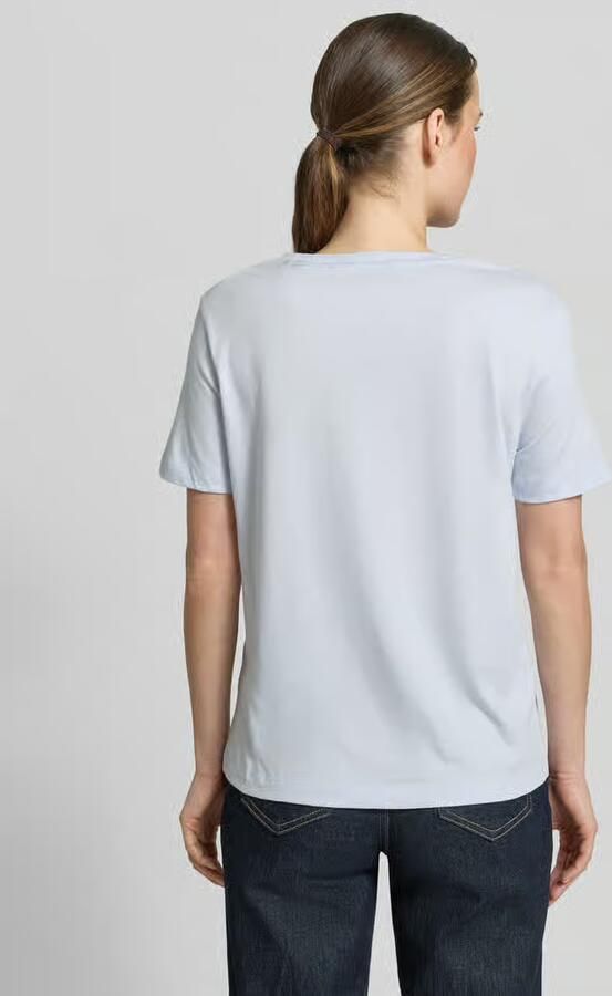 Gant Relaxed fit blouse met verborgen knoopsluiting en 3 4-mouw - Foto 8