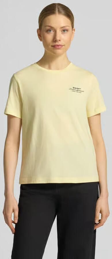 Gant Relaxed fit blouse met verborgen knoopsluiting en 3 4-mouw - Foto 12