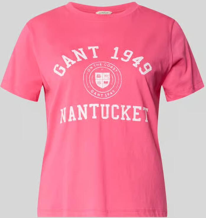 Gant Relaxed fit blouse met verborgen knoopsluiting en 3 4-mouw - Foto 16