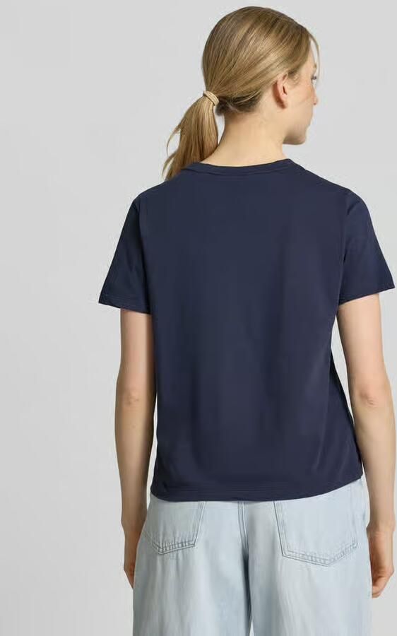Gant Relaxed fit blouse met verborgen knoopsluiting en 3 4-mouw - Foto 20