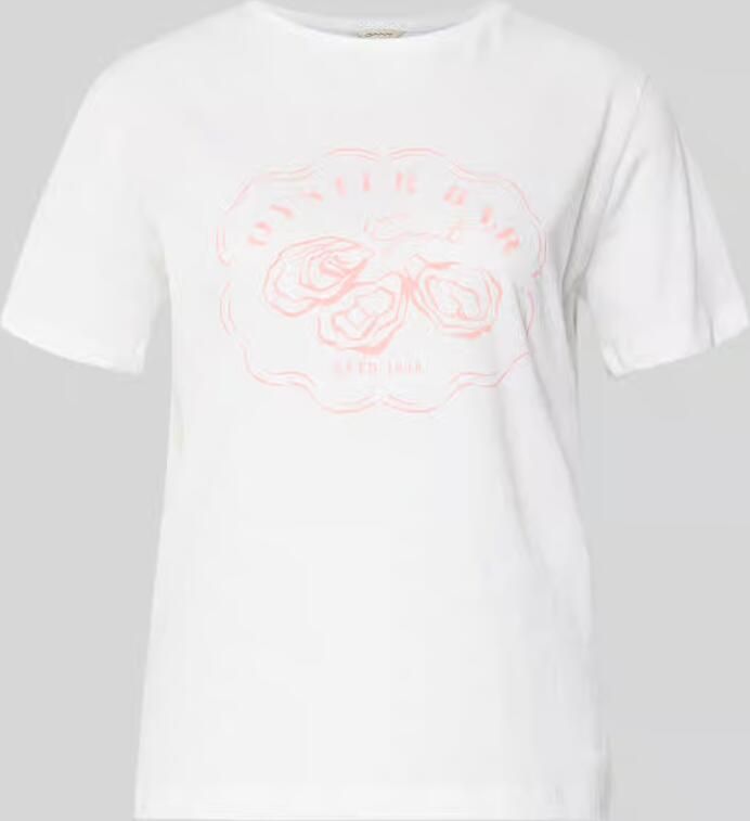 Gant Sweatjack met tweewegsritssluiting en labelstitching - Foto 4