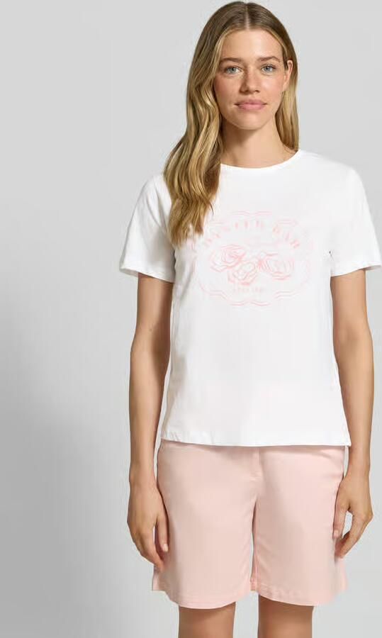 Gant Sweatjack met tweewegsritssluiting en labelstitching - Foto 5