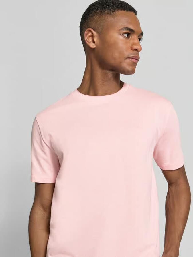 Gant T-shirt met ronde hals en labelstitching - Foto 2