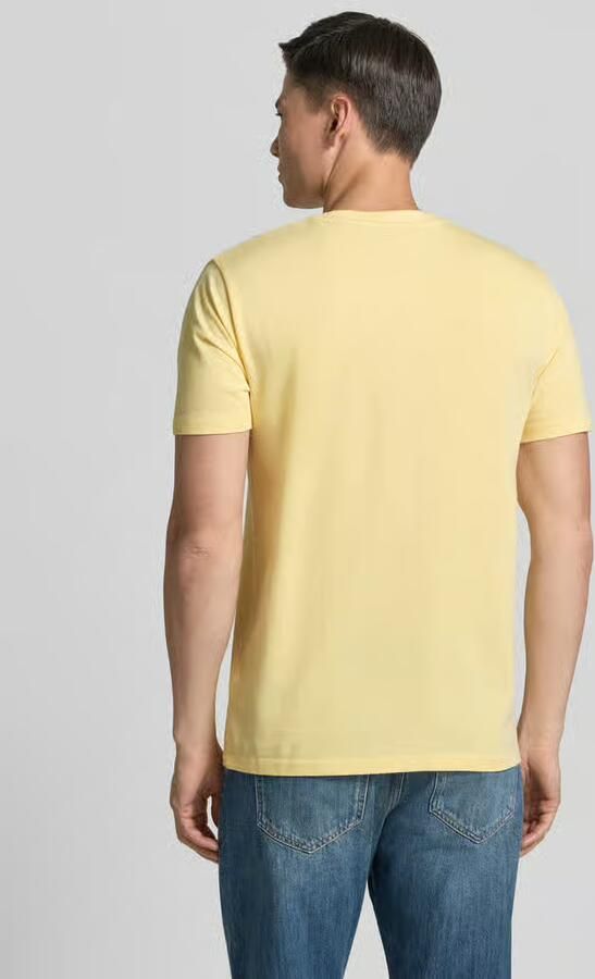 Gant T-shirt met ronde hals en labelstitching - Foto 8