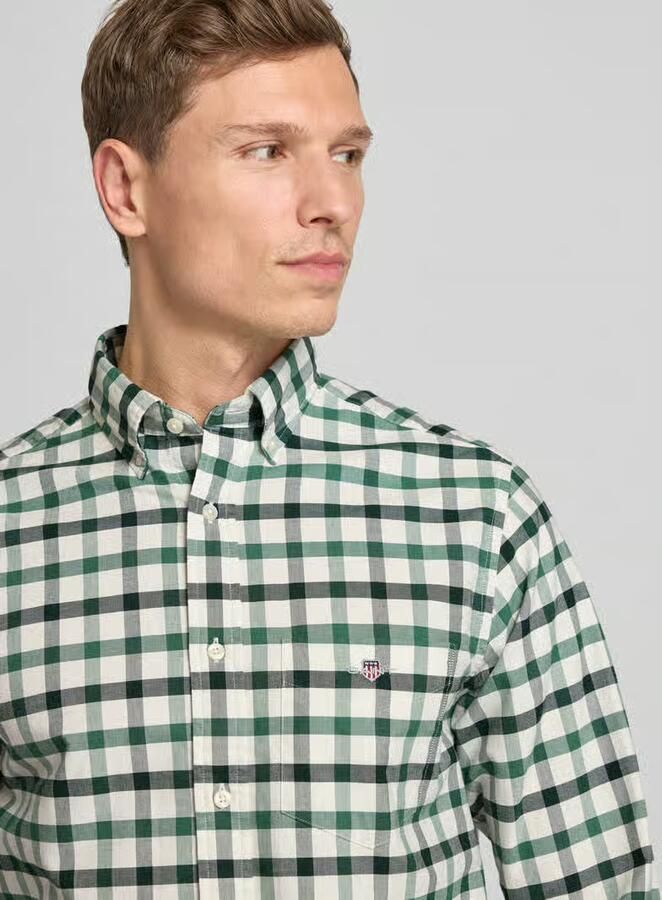 Gant Vrijetijdsoverhemd met knoopsluiting - Foto 2