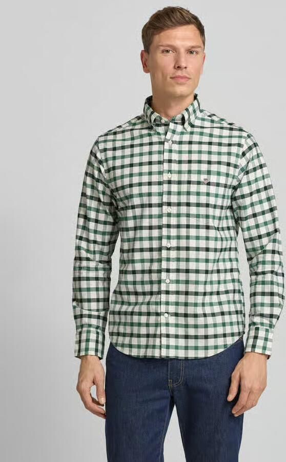 Gant vrijetijdsoverhemd met knoopsluiting - Foto 2