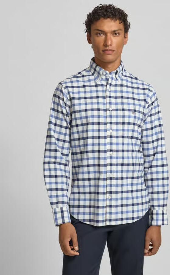 Gant vrijetijdsoverhemd met knoopsluiting - Foto 3