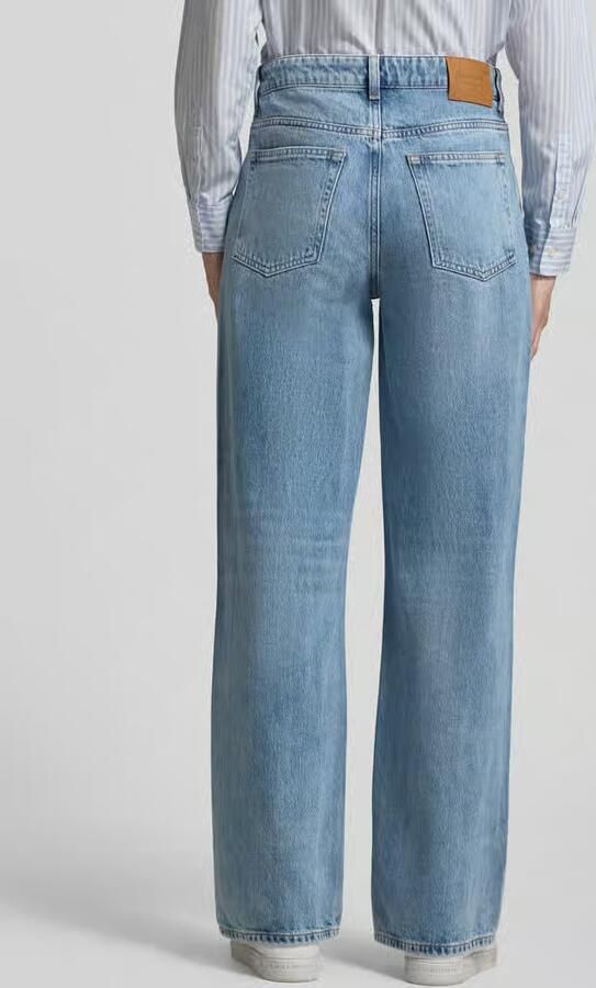 Gant Polojurk tot op de knie met labelstitching - Foto 8