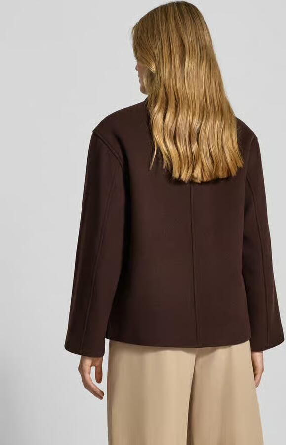 Gant Wollen jack met kasjmier
