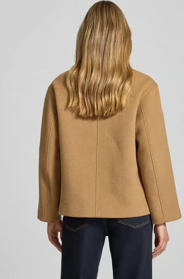 Gant Wollen jack met kasjmier