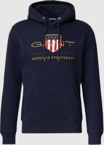 Gant Hoodie ARCHIVE SHIELD HOODIE met opvallend logoborduursel