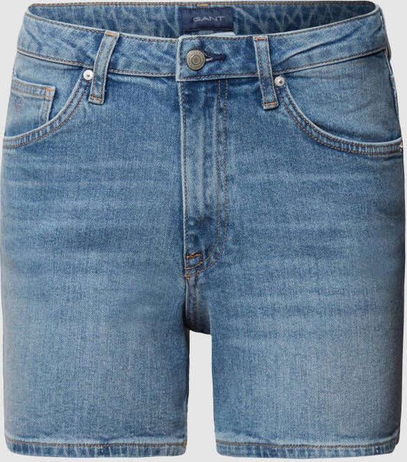 Gant Korte jeans met logostitching