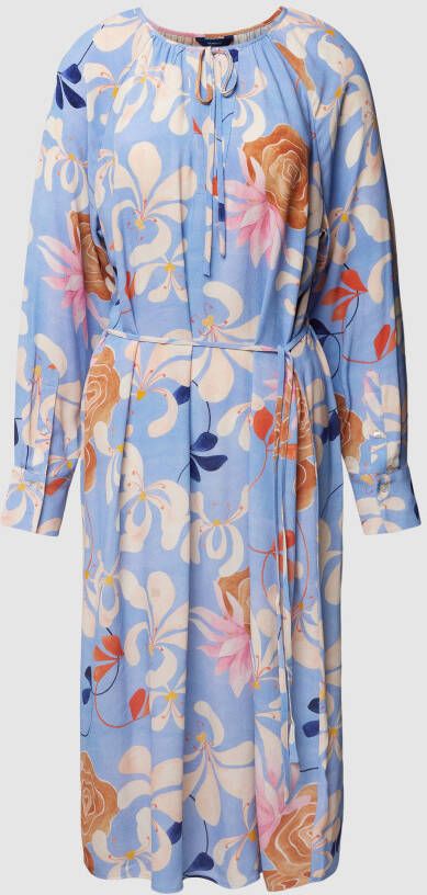 Gant Midi-jurk met all-over bloemenmotief