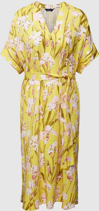 Gant Midi-jurk met all-over motief