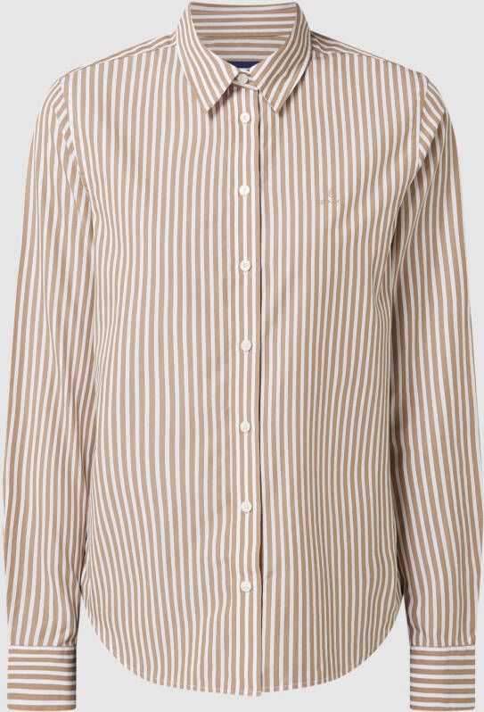 Gant Overhemdblouse met streepmotief model 'HBK Basic Streifen'