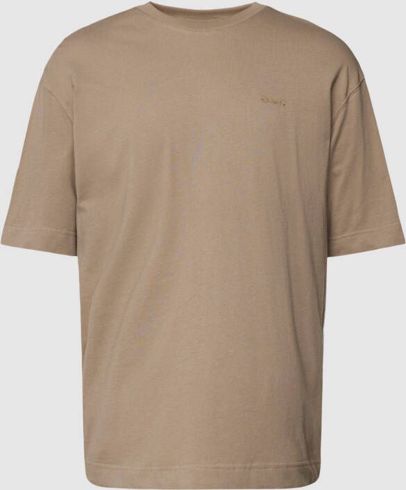 Gant Regular fit T-shirt met logostitching