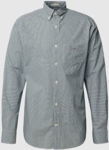 Gant Regular fit vrijetijdsoverhemd met labelstitching model 'POPLIN'