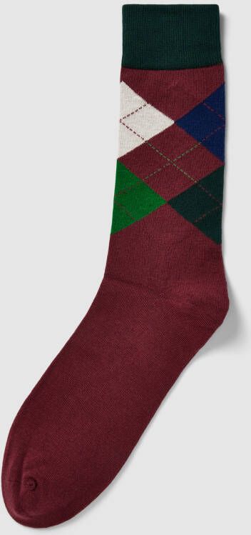Gant Sokken met grafisch motief model 'ARGYLE'