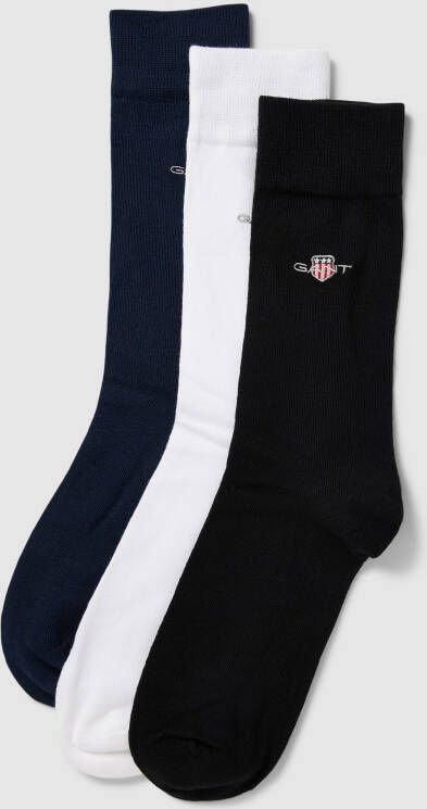 Gant Vrijetijdssokken SHIELD SOCKS 3-PACK (set 3 paar)