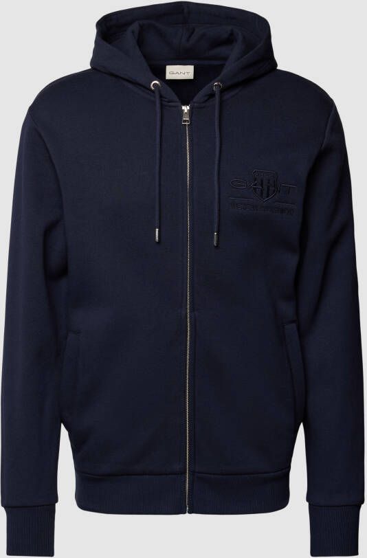 Gant Sweatjack met labelstitching