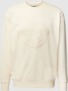 Gant Sweatshirt met logostitching model 'Monogram'