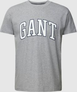 Gant T-shirt met een ronde hals
