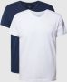 Gant Shirt voor eronder V-NECK T-SHIRT 2-PACK met merklabel op de borst (set 2 stuks 2 stuks) - Thumbnail 2