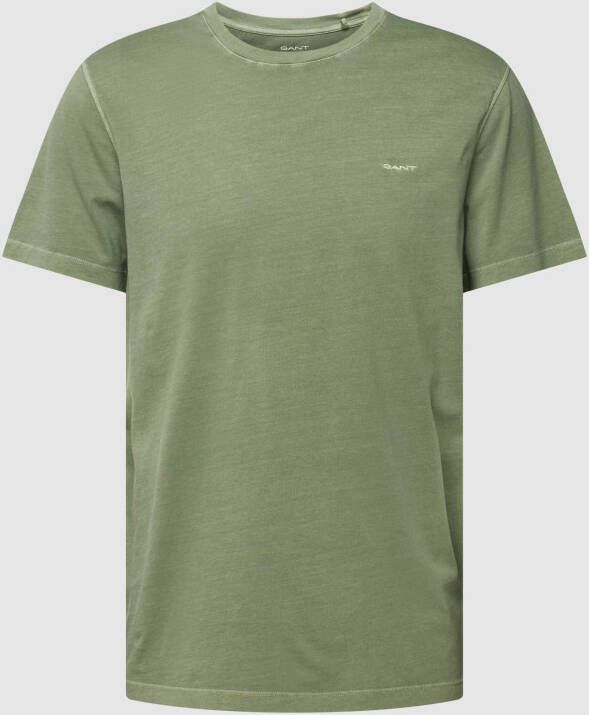 Gant T-shirt Sunfaded T-shirt met ronde hals